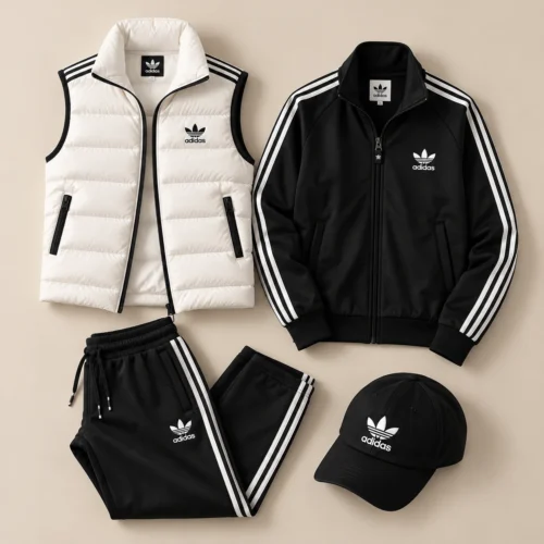 4-Piece Fall Outfit Set – White 4-Piece Fall Outfit Set – White