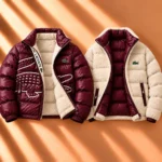 Premium Reversible Glossy Puffer & Sherpa Jacket
